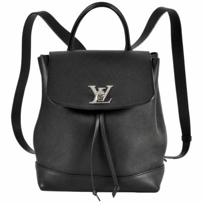 ルイヴィトン LOUIS VUITTON ロックミー リュック デイパック バックパック グレインカーフレザー M41815 ノワール DU6260【中古】