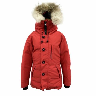カナダグース CANADA GOOSE シャトーパーカー ダウンジャケット 3426MA レッド S メンズ【中古】