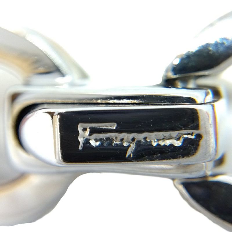 フェラガモ Ferragamo ガンチーニ ブレスレット レザーg ピンク
