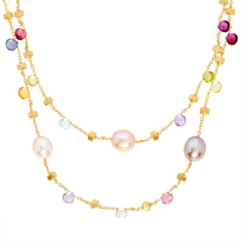 マルコビチェゴ MARCO BICEGO パラダイス ロング ネックレス マルチ