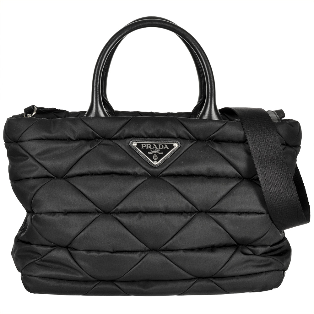 プラダ PRADA Re Nylon パデッド 2way トートバッグ ナイロン ナッパ