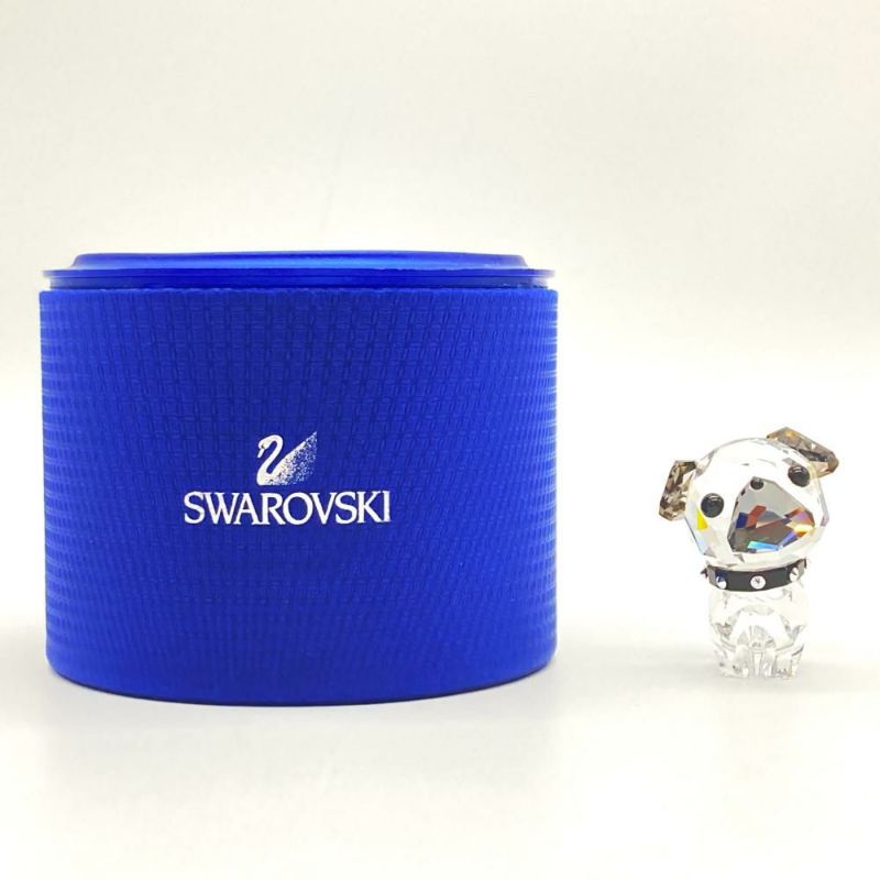 スワロフスキー SWAROVSKI Roxy パグ オブジェ 置物 5063333 クリア 犬