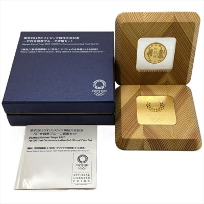 天皇陛下御在位二十年記念 1万円金貨幣 プルーフ貨幣セット 純金 20g