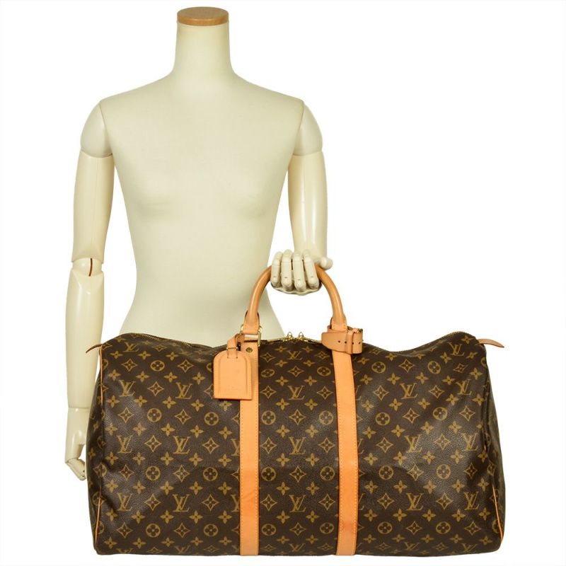 ルイヴィトン LOUIS VUITTON キーポル55 ボストンバッグ モノグラム