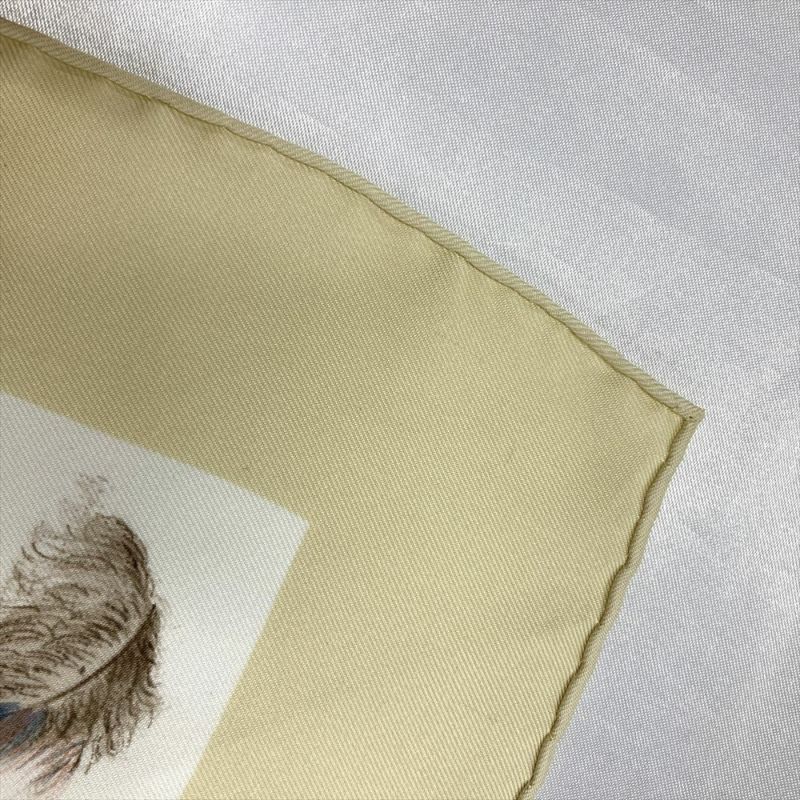 エルメス HERMES カレ90 PLUMES par Henri de Linares スカーフ シルク