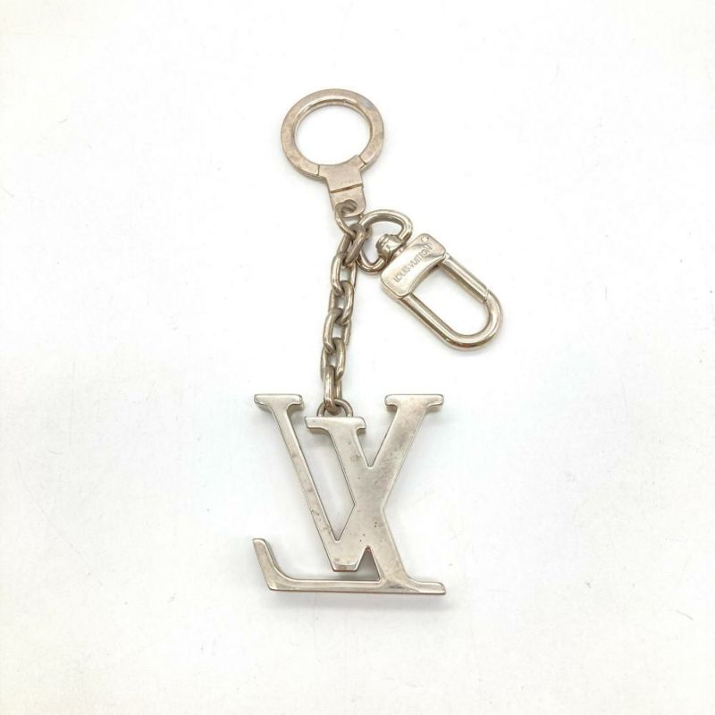 ルイヴィトン LOUIS VUITTON ポルトクレ イニシャル LV キーホルダー