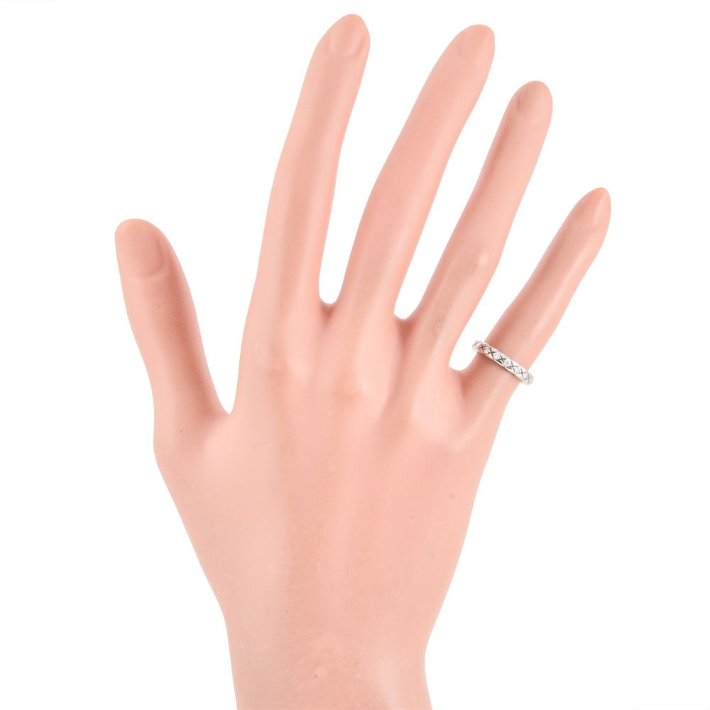 シャネル CHANEL ココクラッシュ リング 指輪 ダイヤモンド #45 J11355