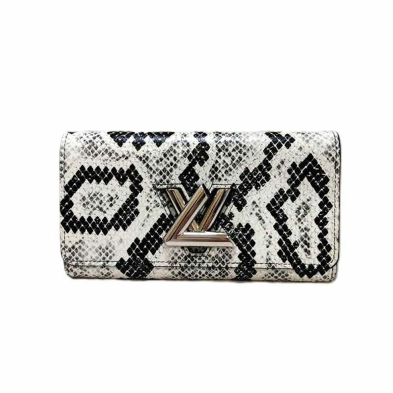 ルイヴィトン LOUIS VUITTON ポルトフォイユ ツイスト 長財布 パイソン