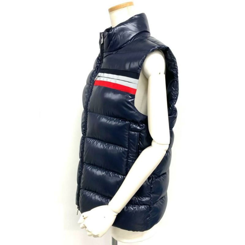 美品 MONCLER モンクレール PARPAILLON ダウンベスト 2 モンクレール MONCLER PALPAILLON ダウンベスト F20911A58300 ネイビー