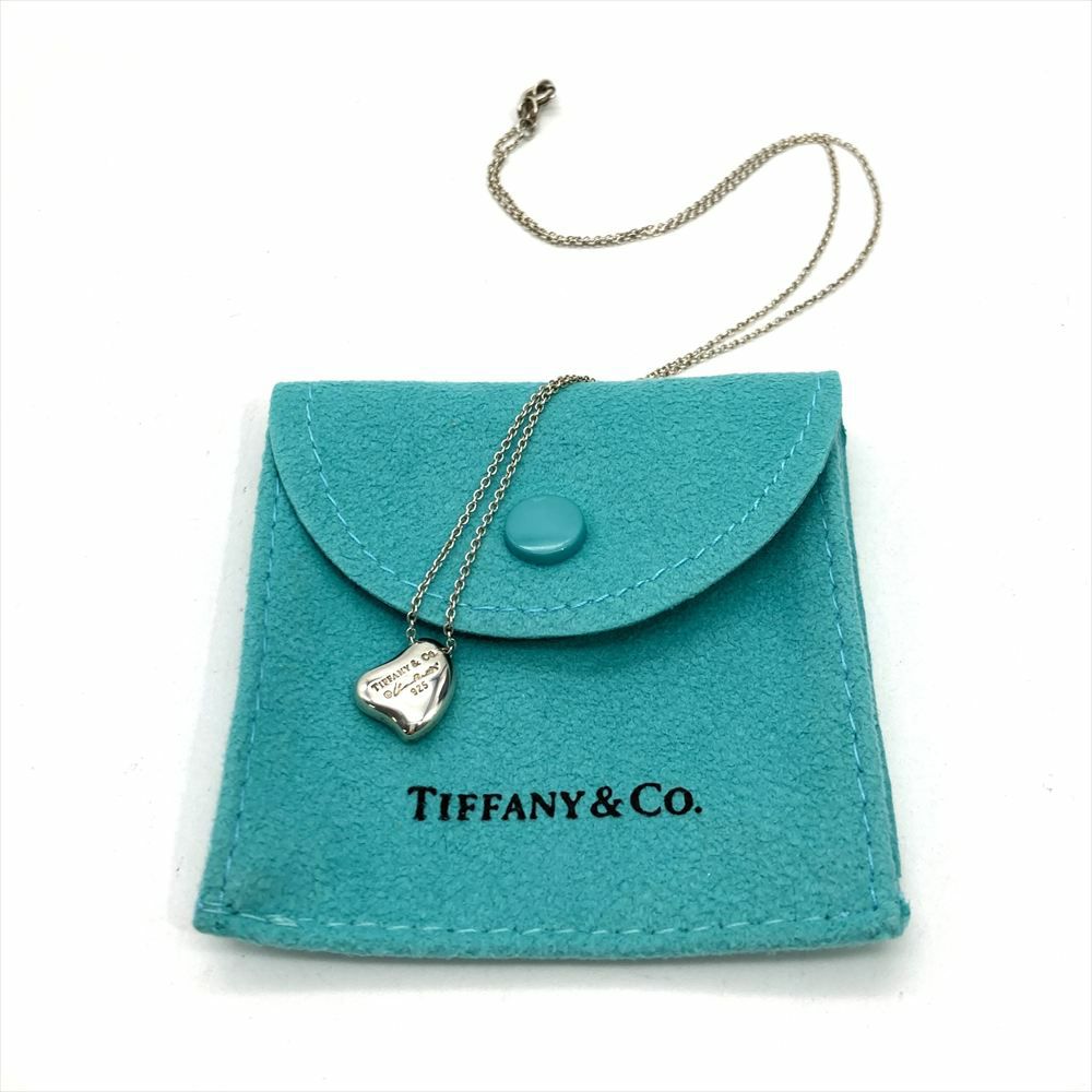 ティファニー Tiffany&Co. フルハート ネックレス SV925 3.3g エルサ