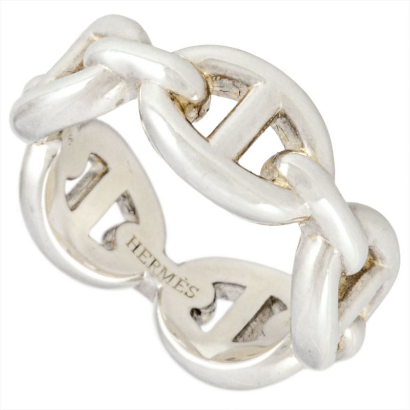 エルメス HERMES シェーヌダンクル アンシェネ PM リング 指輪 #49