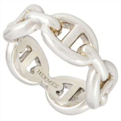 エルメス HERMES ヘラクレス PM ブレスレット SV925 Hチェーン