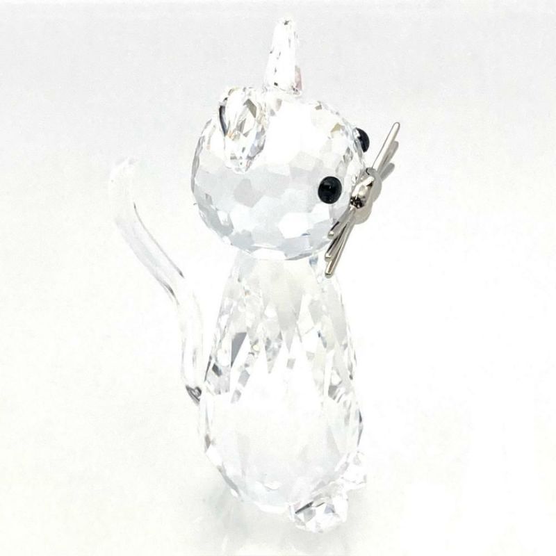 スワロフスキー SWAROVSKI レプリカネコ 猫 オブジェ 置物 5492740