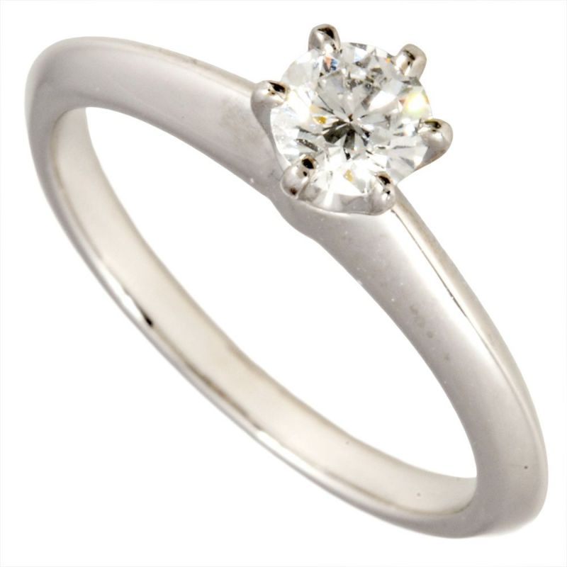 ティファニー Tiffany&Co. ソリティア リング 指輪 ダイヤモンド 0.23