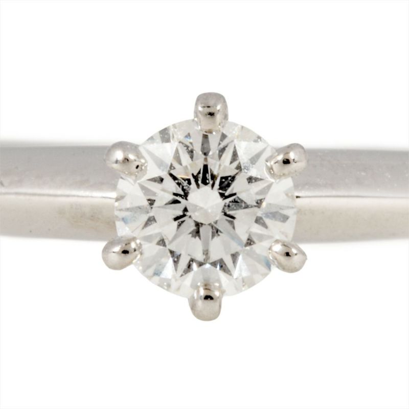 ティファニー Tiffany&Co. ソリティア リング 指輪 ダイヤモンド 0.23