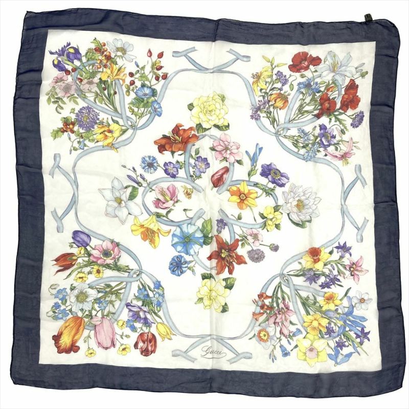 H381 新品未使用 グッチ スカーフ マルチカラー レディース H381 新品未使用 グッチ スカーフ マルチカラー レディース 楽天市場