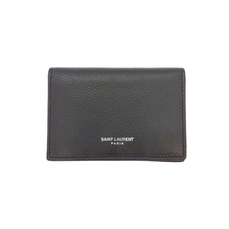 サンローラン SAINT LAURENT 名刺入れ カードケース レザー 468994