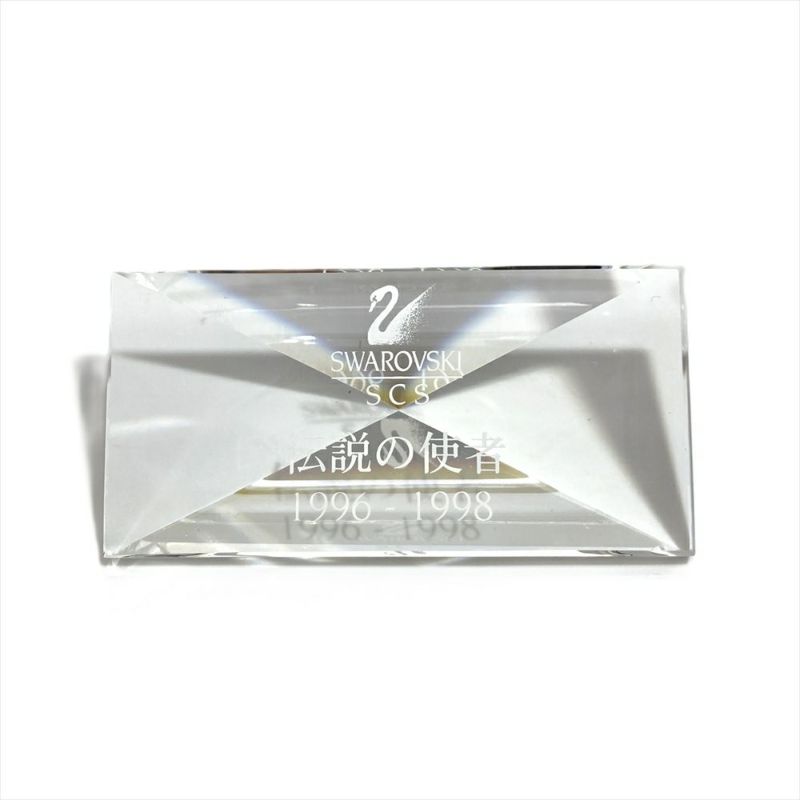 スワロフスキー SWAROVSKI 伝説の使者 タイトルプレート オブジェ 置物
