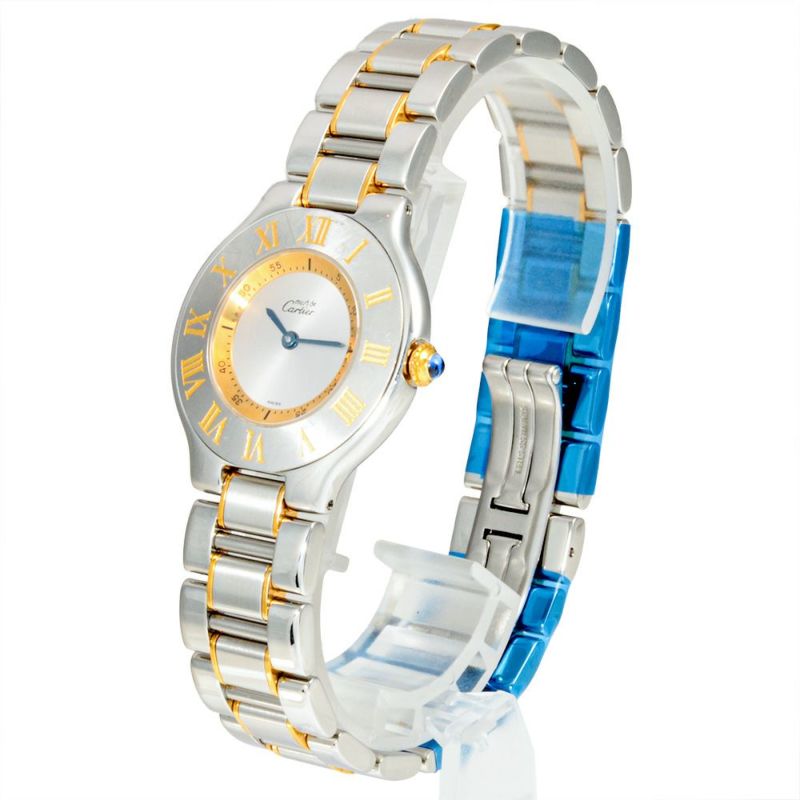 カルティエ Cartier 1330 マスト21 ヴァンティアン 腕時計 シルバー