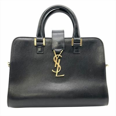 サンローラン SAINT LAURENT ベイビーカバス ハンドバッグ レザー HCL