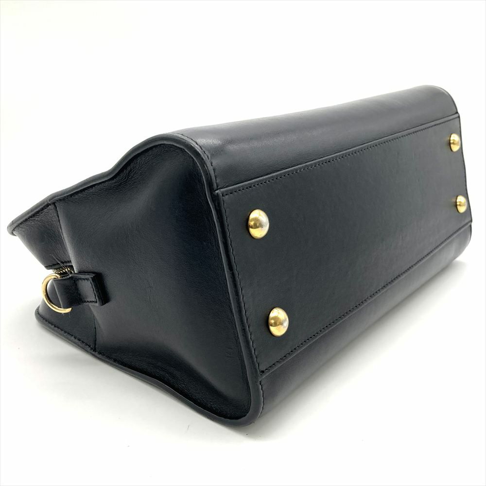 サンローラン SAINT LAURENT ベイビーカバス ハンドバッグ レザー HCL