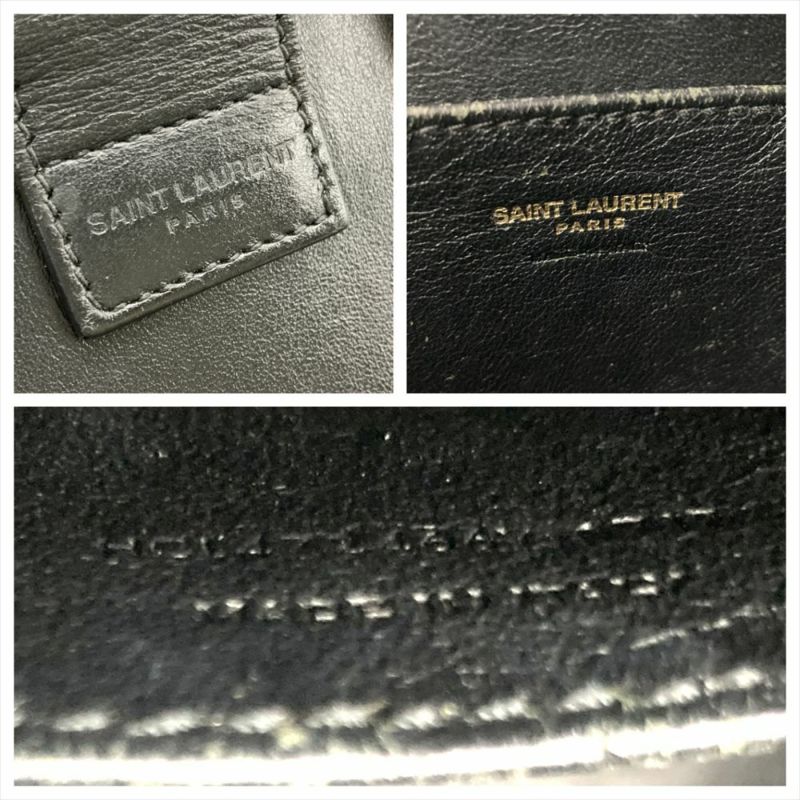サンローラン SAINT LAURENT ベイビーカバス ハンドバッグ レザー HCL