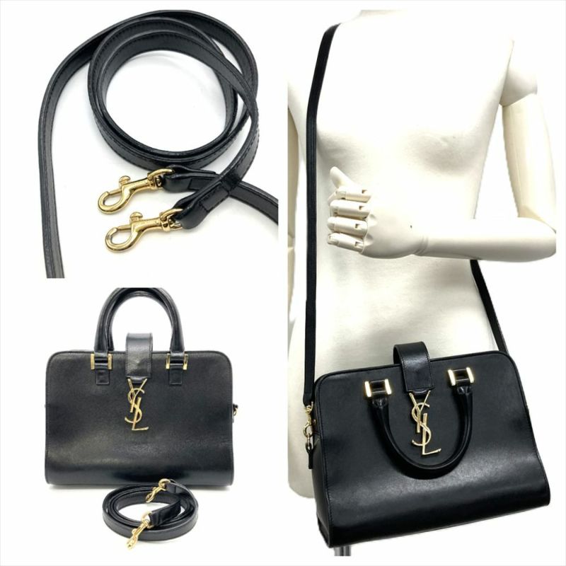 【特価12/14まで】SAINT LAURENT サンローラン ベイビーカバス SAINT LAURENT サンローラン YSL ベイビーカバス 2way ショルダー