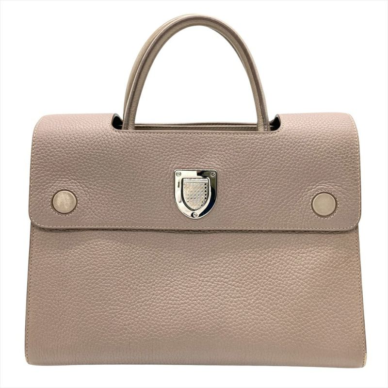 ディオール Dior エヴァー ショルダーバッグ 2WAY レザー シルバー金具