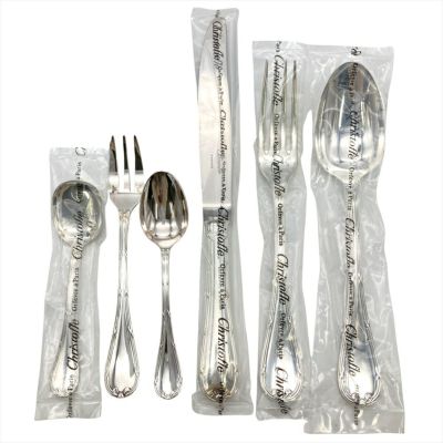 クリストフル Christofle リュバン ナイフ フォーク スプーンセット
