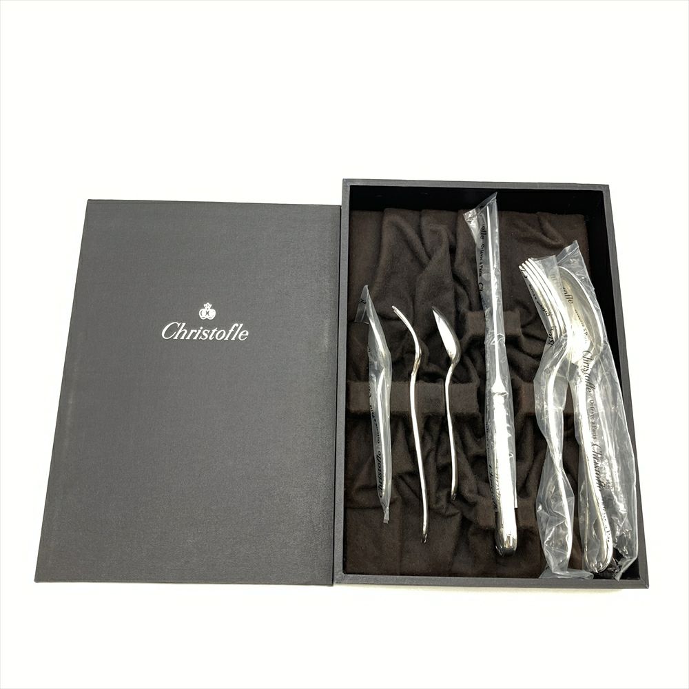 クリストフル Christofle リュバン ナイフ フォーク スプーンセット