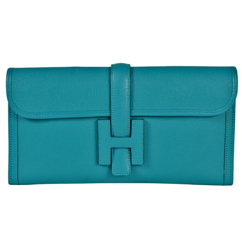 エルメス HERMES ジジェエラン 29 クラッチバッグ シェーブル A刻印