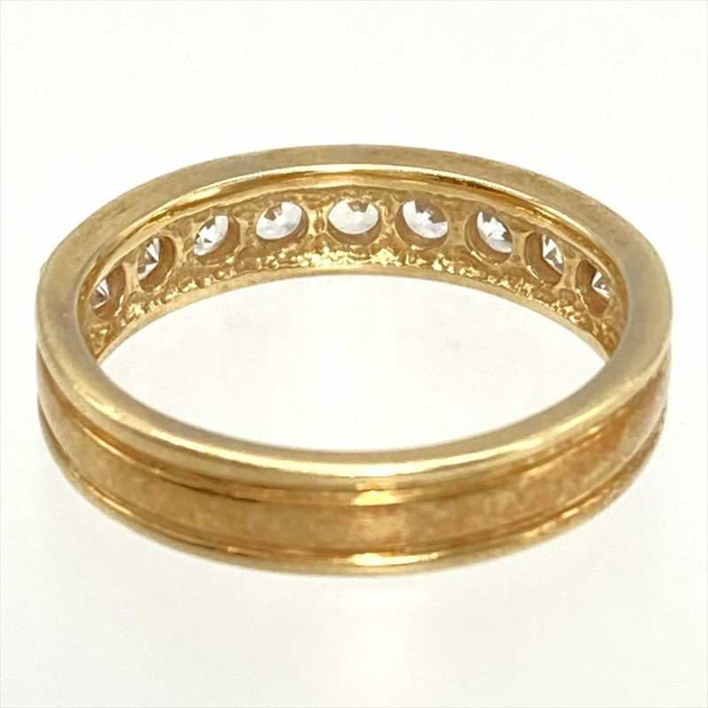 スタージュエリー STAR JEWELRY ハーフ エタニティ リング 指輪 約6号