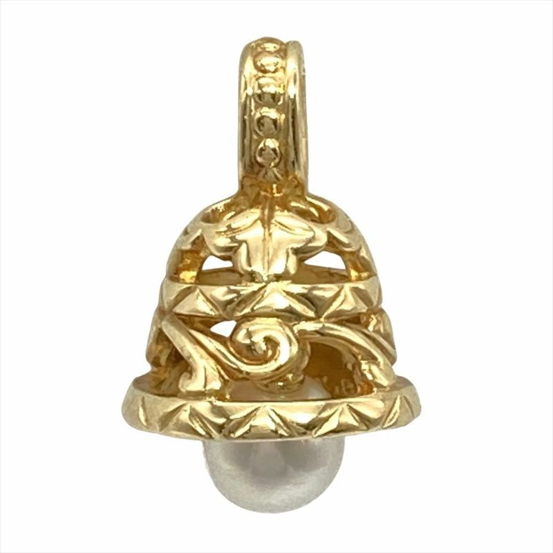 ミキモト MIKIMOTO ベル モチーフ ベビーパール ペンダントトップ